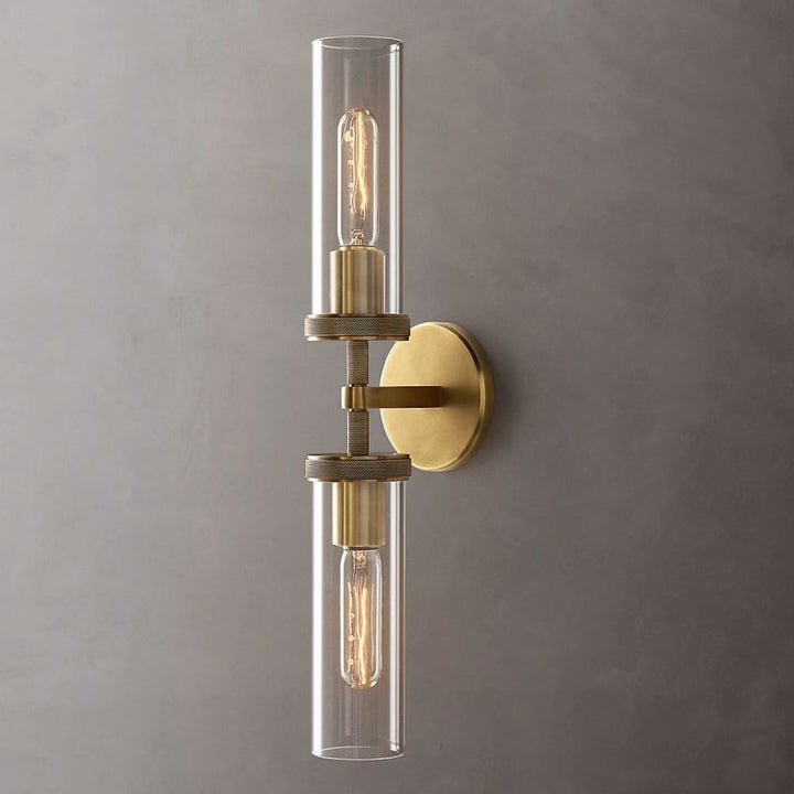 Lambert Round Linear Short Wall Sconce - ebuylight