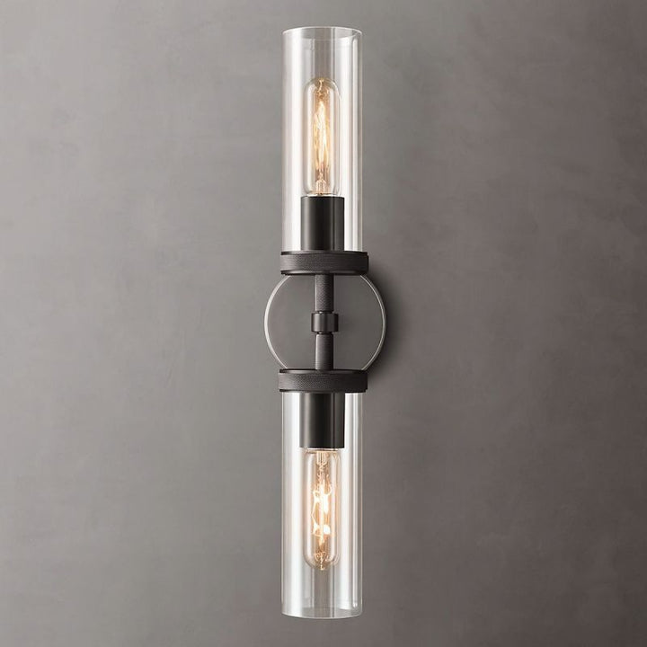 Lambert Round Linear Short Wall Sconce - ebuylight