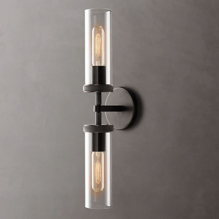 Lambert Round Linear Short Wall Sconce - ebuylight