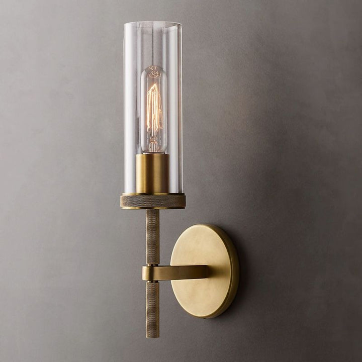 Lambert Round Short Wall Sconce - ebuylight