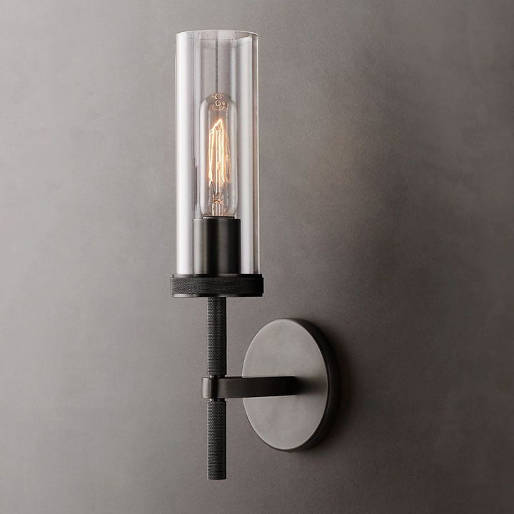 Lambert Round Short Wall Sconce - ebuylight