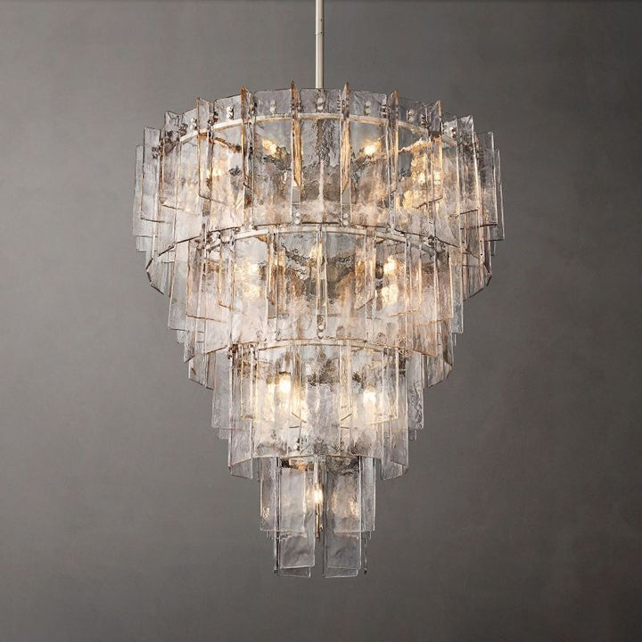 Latracy Multi-layer Round Chandelier 47" - ebuylight