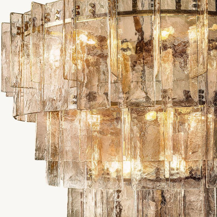 Latracy Multi-layer Round Chandelier 47" - ebuylight