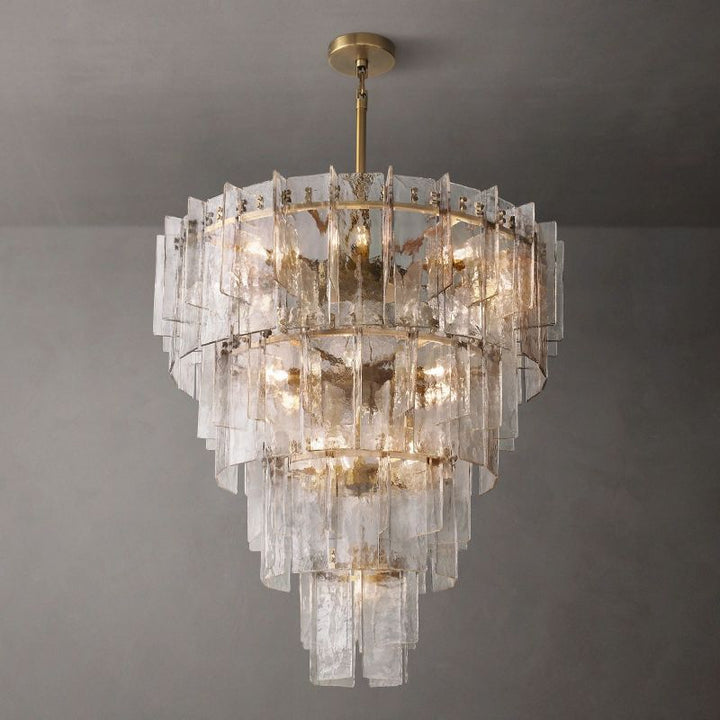 Latracy Multi-layer Round Chandelier 47" - ebuylight