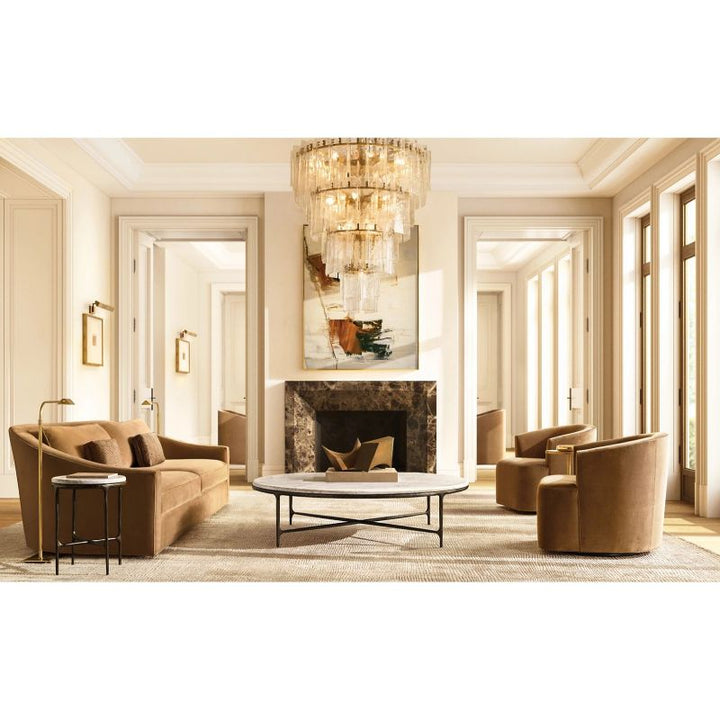 Latracy Multi-layer Round Chandelier 47" - ebuylight