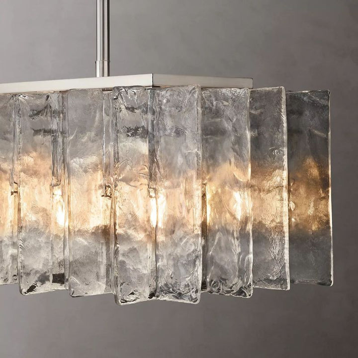 Latracy Rectangular Chandelier 49" - ebuylight