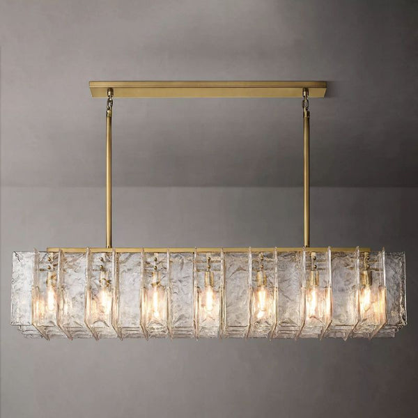 Latracy Rectangular Chandelier 67" - ebuylight