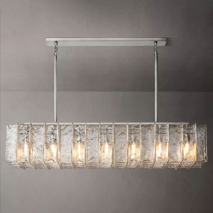 Latracy Rectangular Chandelier 67" - ebuylight