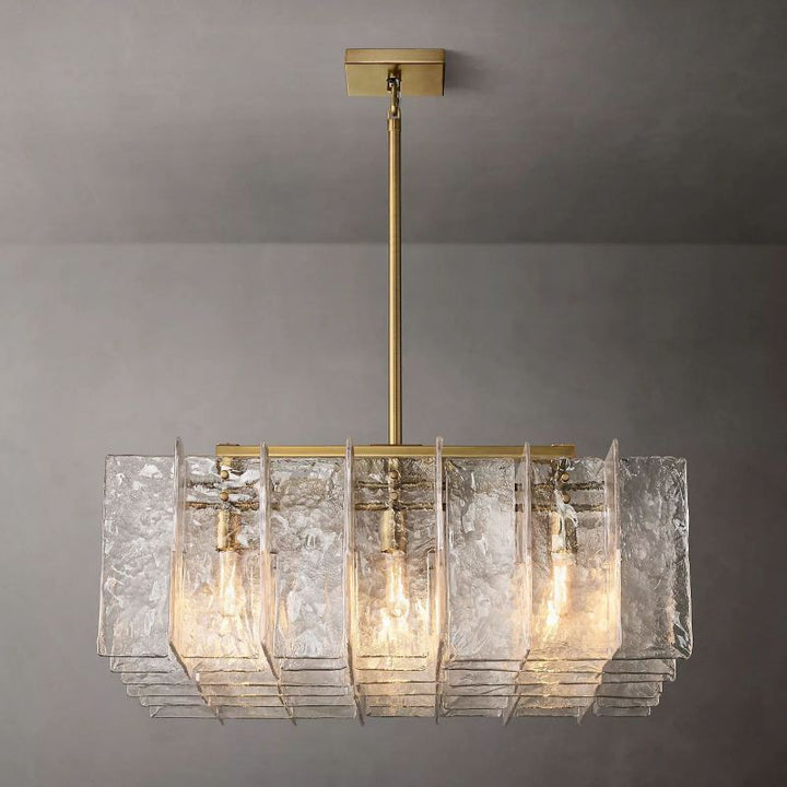 Latracy Square Chandelier 37" - ebuylight