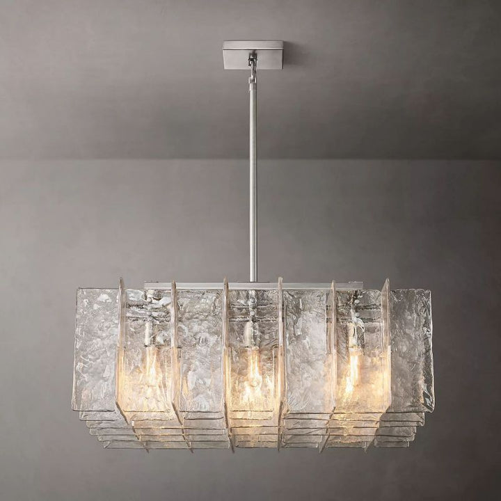 Latracy Square Chandelier 37" - ebuylight