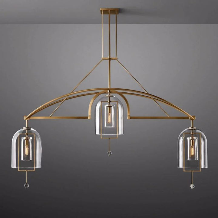 Fulcrum Linear Chandelier 85" - ebuylight