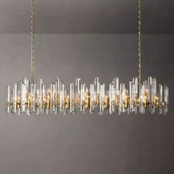 Browning Prism Linear Chandelier 72"