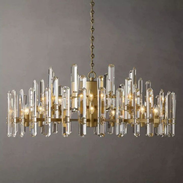Browning Prism Round Chandelier 48"