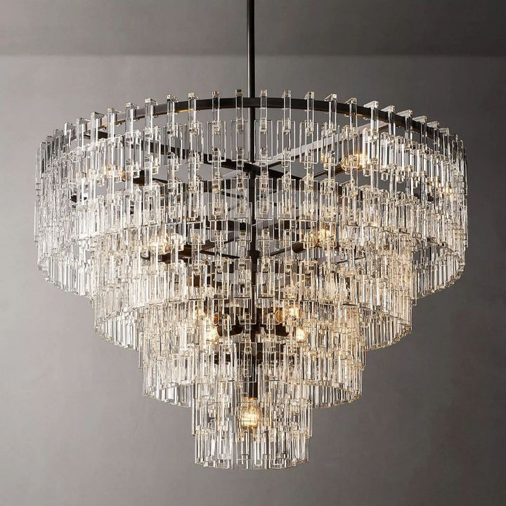 Margerie 4-Tier Round Chandelier 48" - ebuylight