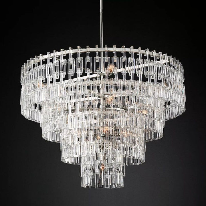 Margerie 4-Tier Round Chandelier 48" - ebuylight