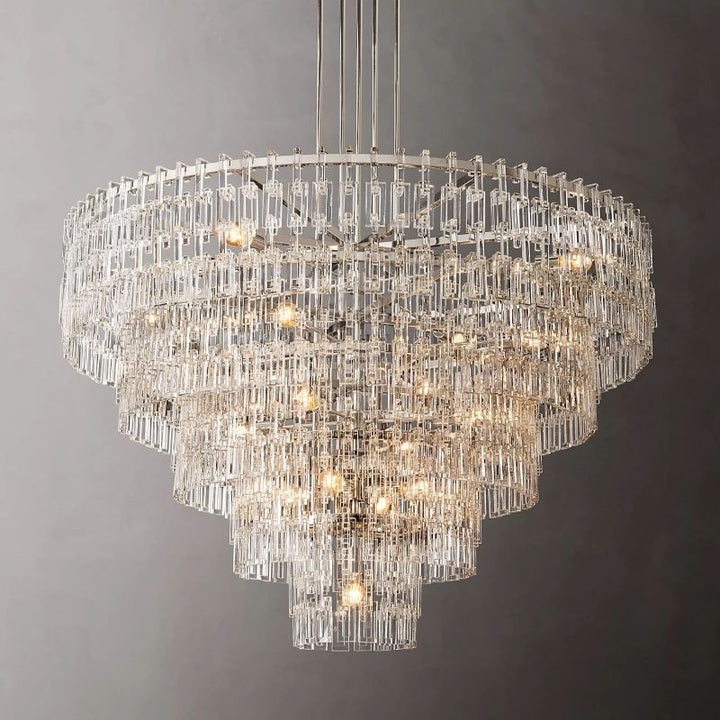 Margerie 5-Tier Round Chandelier 60” - ebuylight