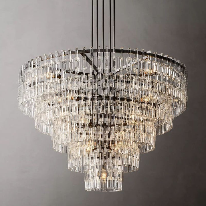 Margerie 5-Tier Round Chandelier 60” - ebuylight