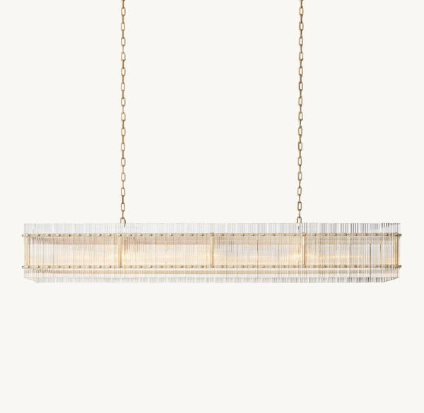 Marquis Rectangular Chandelier 72"
