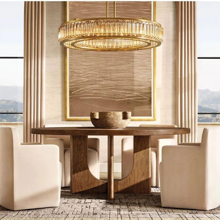 Mauris Round Chandelier 37" - thebelacan