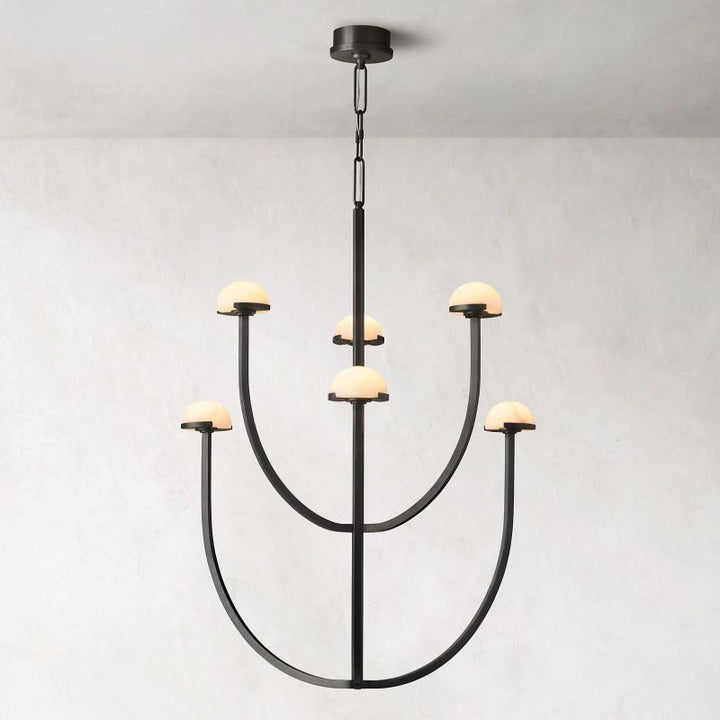 Pedra Round Chandelier 32" - thebelacan