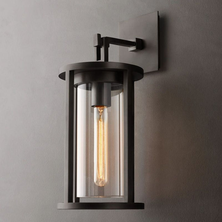 Petric Round Outdoor Sconce - thebelacan