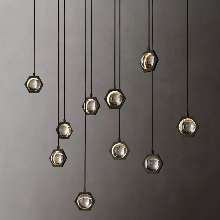 Planet Linear Chandelier 72" - thebelacan