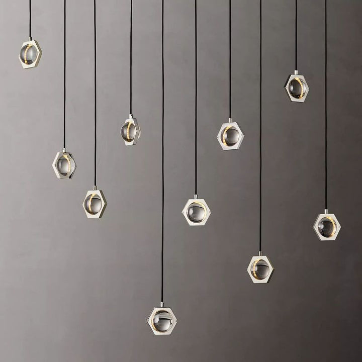 Planet Linear Chandelier 72" - thebelacan