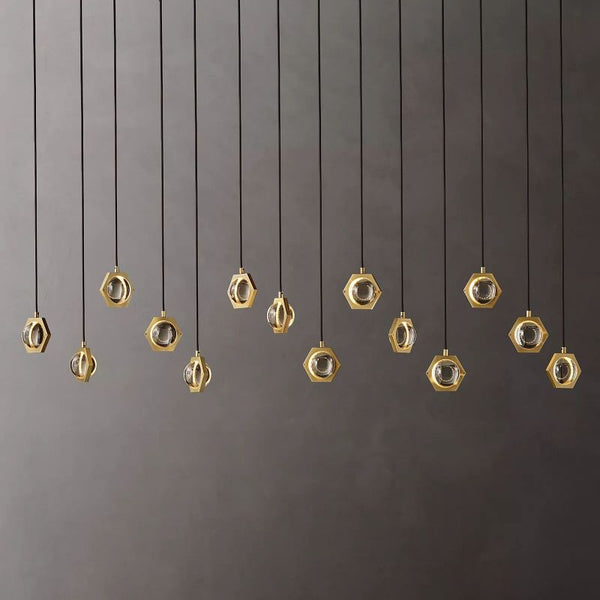 Planet Linear Chandelier 72" - thebelacan