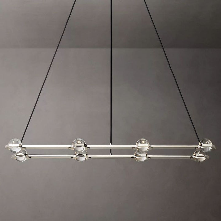 Planet Rectangular Chandelier 54" - thebelacan