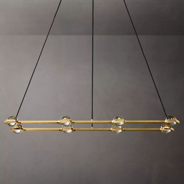 Planet Rectangular Chandelier 54" - thebelacan