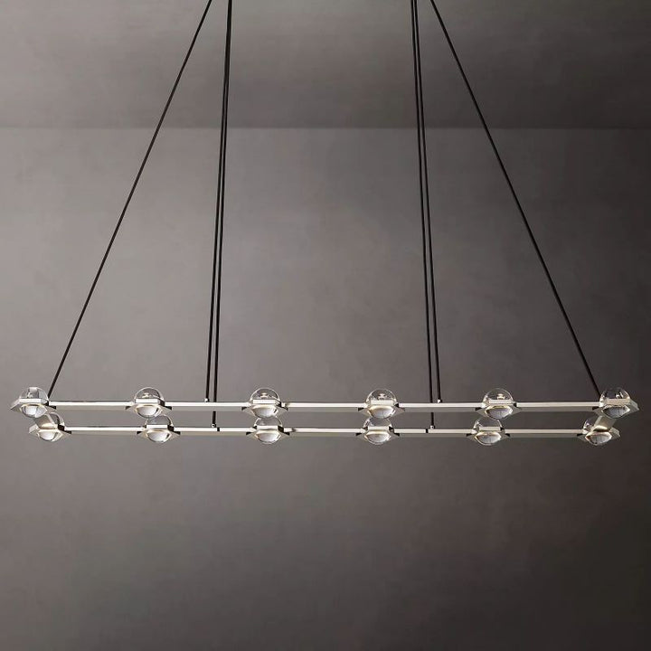 Planet Rectangular Chandelier 72" - thebelacan