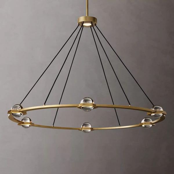 Planet Round Chandelier 48" - thebelacan