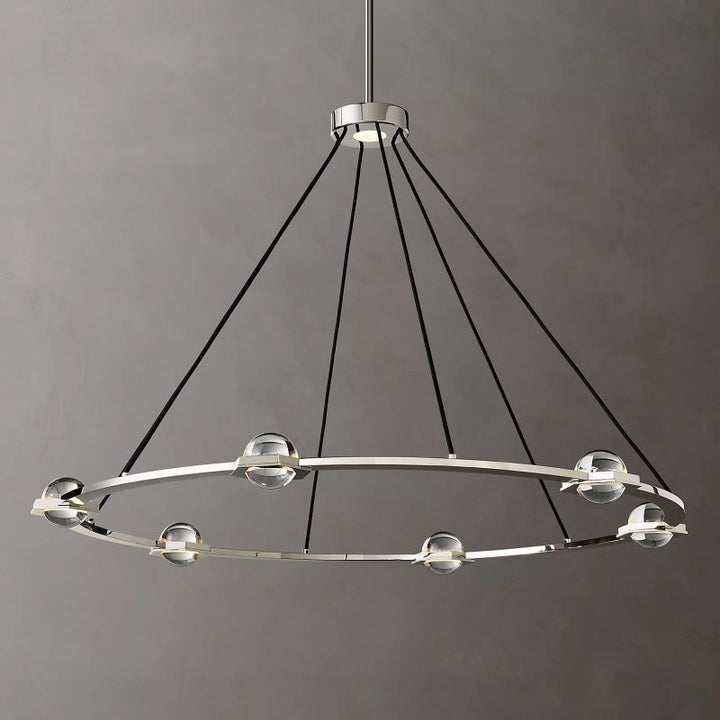 Planet Round Chandelier 48" - thebelacan