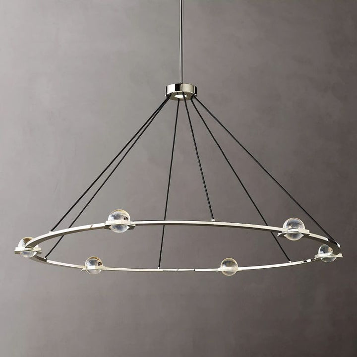 Planet Round Chandelier 60" - thebelacan