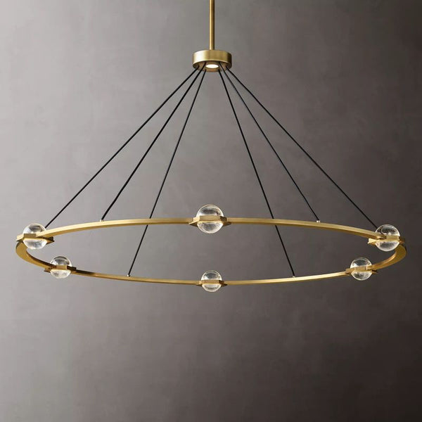 Planet Round Chandelier 60" - thebelacan