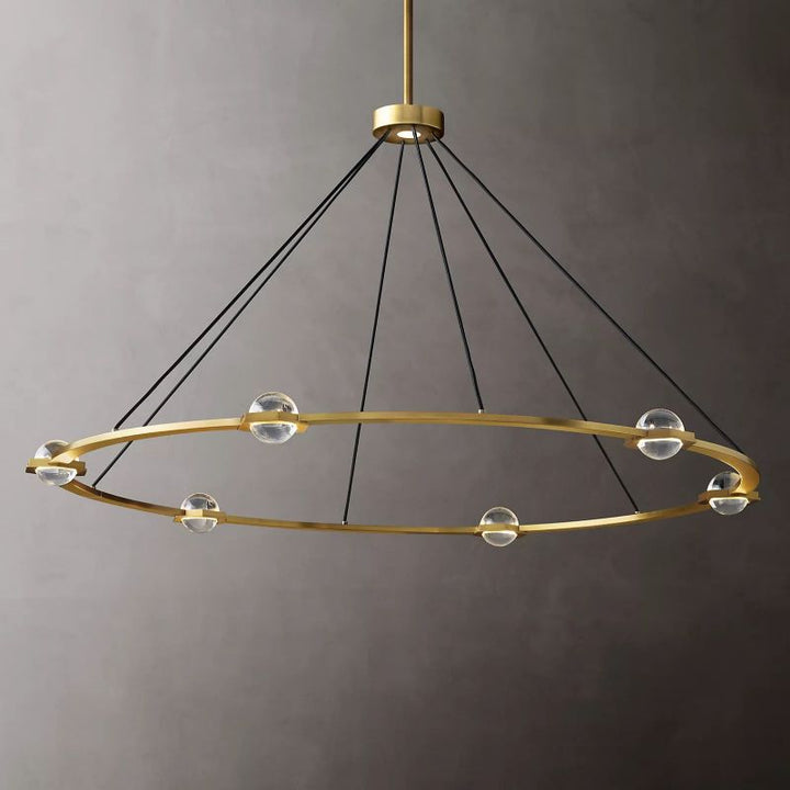 Planet Round Chandelier 60" - thebelacan