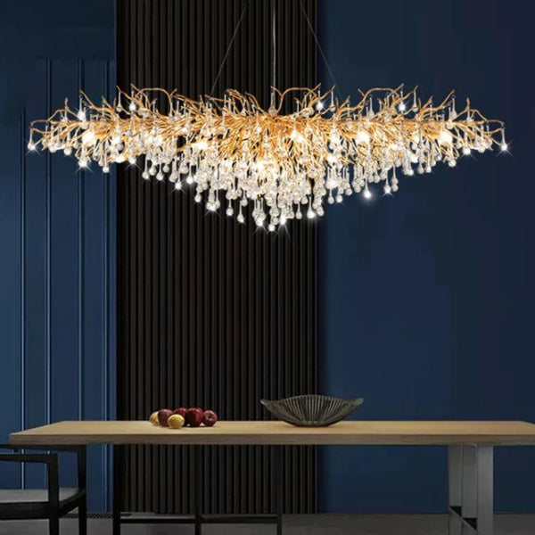 Rain Dining Room Branch Chandelier - thebelacan