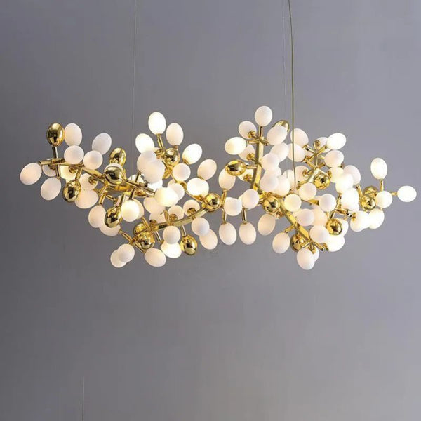 Pretty Grape Horizontal Branch Chandelier - thebelacan