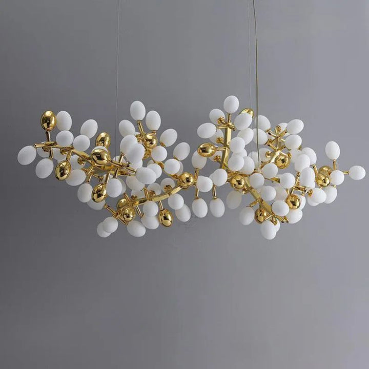 Pretty Grape Horizontal Branch Chandelier - thebelacan