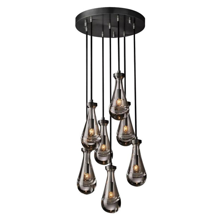 Raindrops Round Chandelier 18" - thebelacan