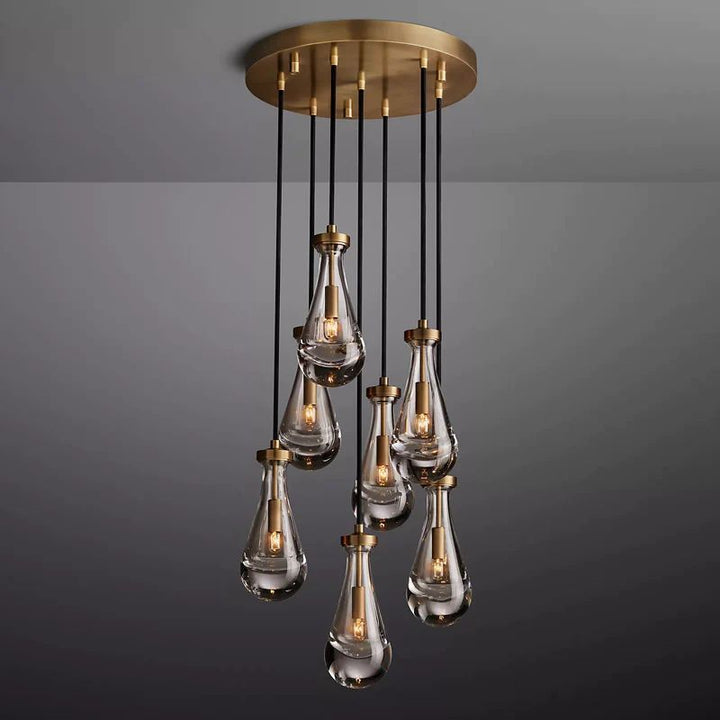 Raindrops Round Chandelier 18" - thebelacan