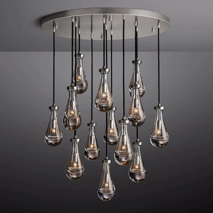 Raindrops Round Chandelier 36" - thebelacan