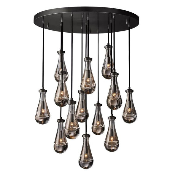 Raindrops Round Chandelier 36" - thebelacan