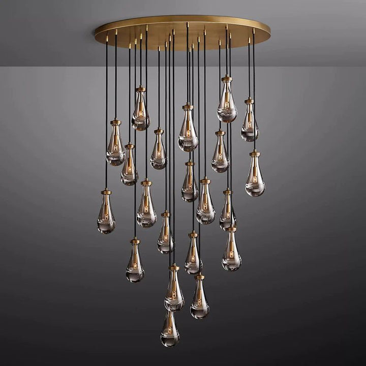 Raindrops Round Chandelier 47" - thebelacan