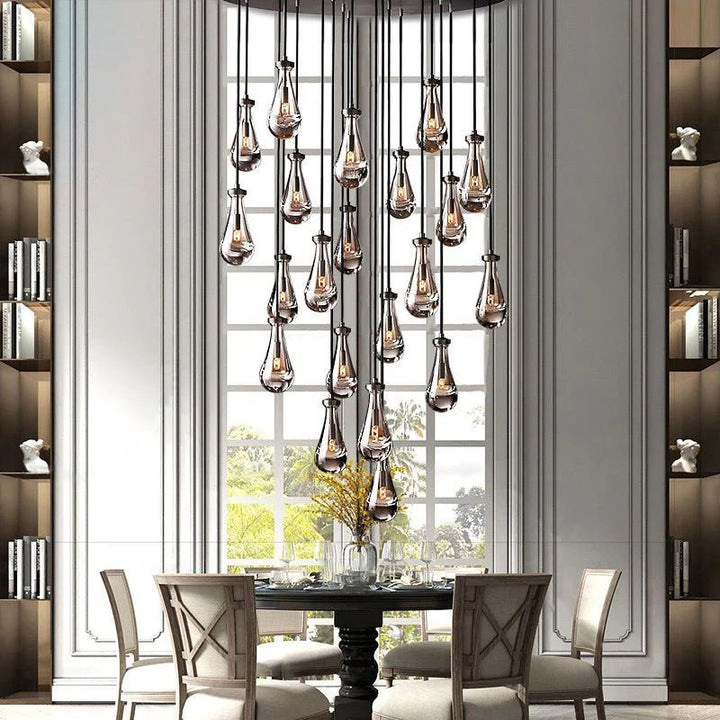 Raindrops Round Chandelier 47" - thebelacan