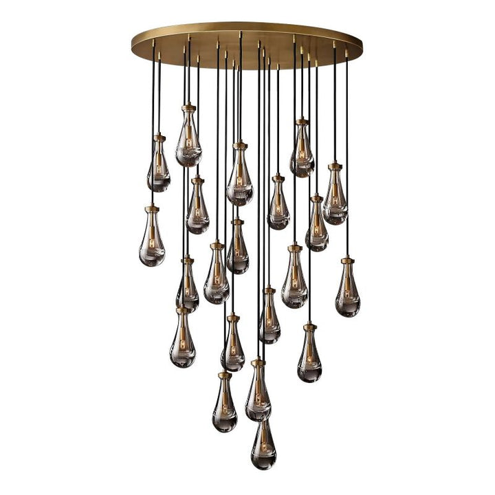 Raindrops Round Chandelier 47" - thebelacan