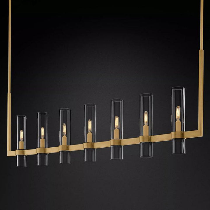 Ravelle Linear Chandelier 59" - thebelacan