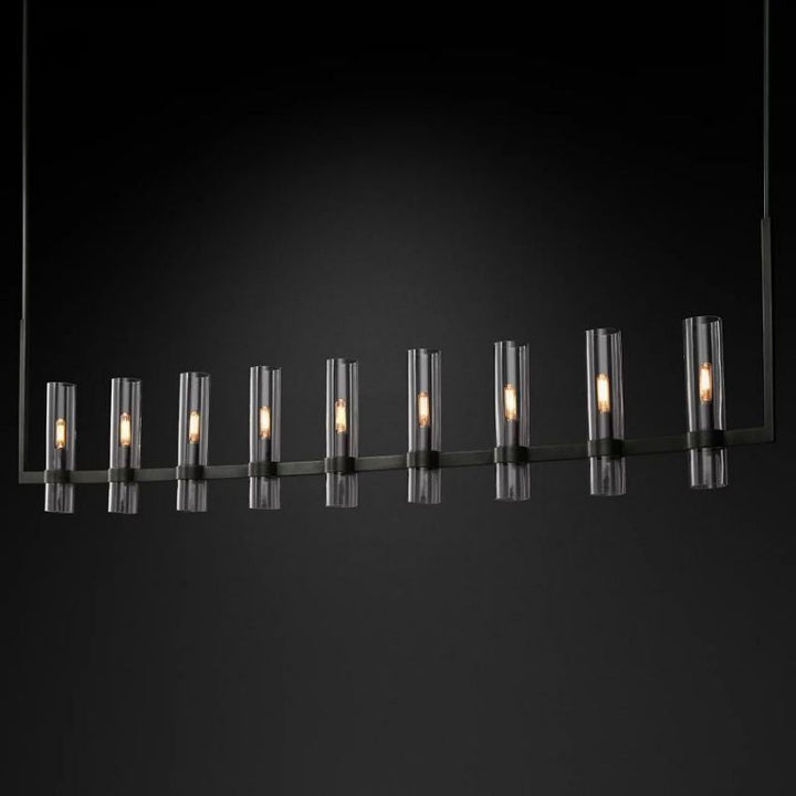 Ravelle Linear Chandelier 71" - thebelacan