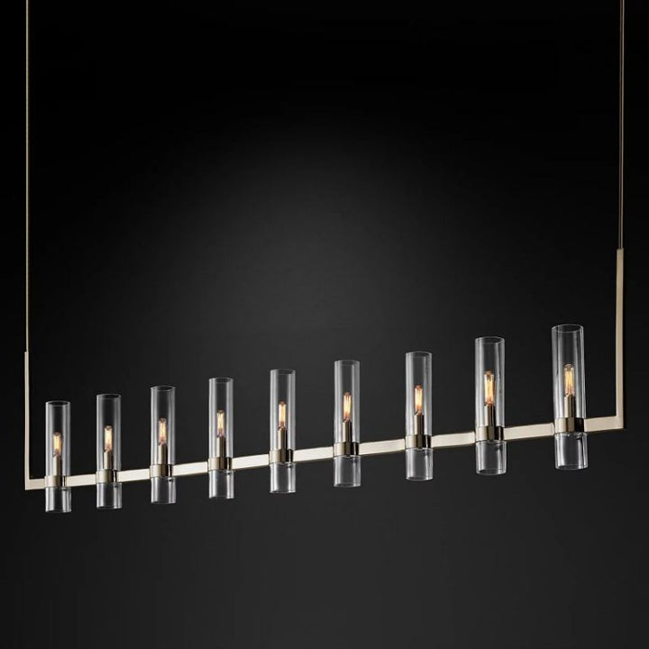 Ravelle Linear Chandelier 71" - thebelacan