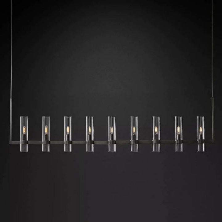 Ravelle Linear Chandelier 71" - thebelacan